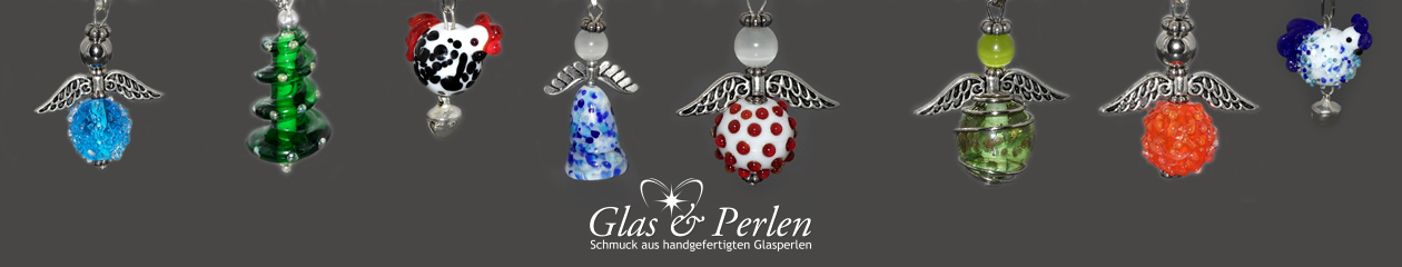 Glas und Perlen