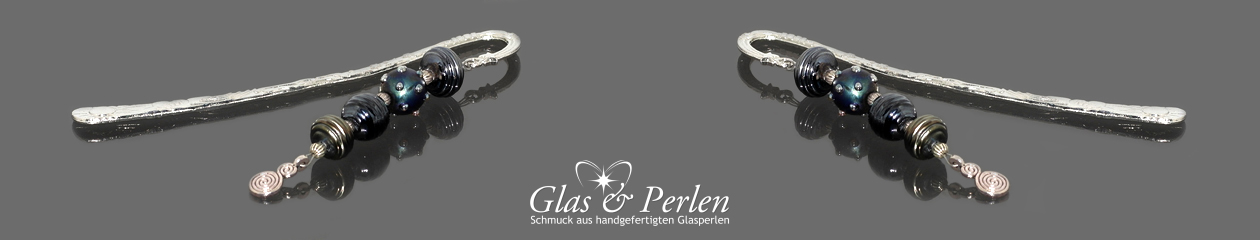 Glas und Perlen